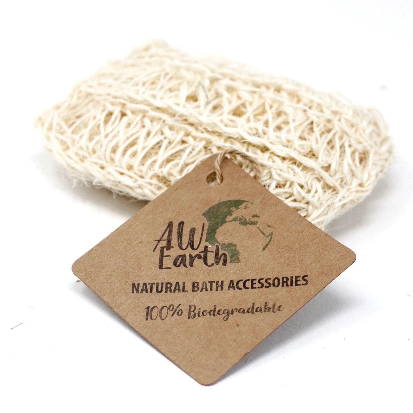 Sisal Sponge and Scrub - Soft Exfoliating Cushion by AW Dropship UK