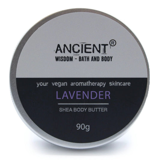 Aromatherapy Shea Body Butter 90g - Lavender by AW Dropship UK