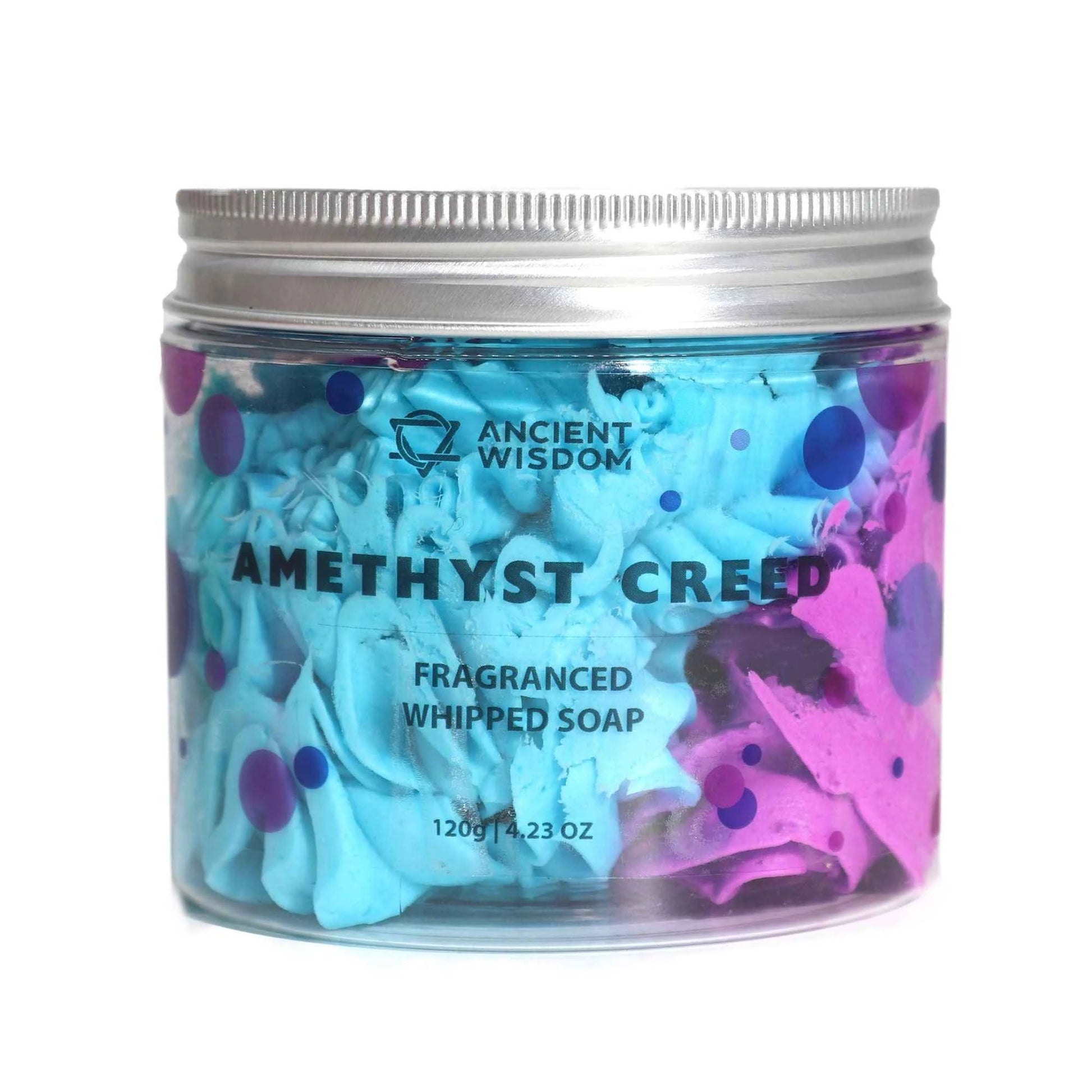 Amethyst Creed Whipped Cream Soap – Luxurious 120g