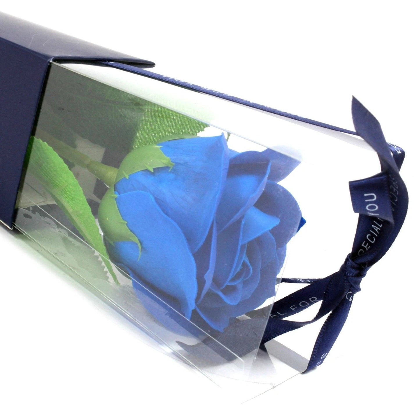 Single Rose - Blue Rose by AW Dropship UK