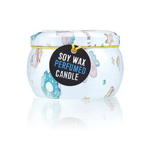 Art Tin Candle - Assorted Design - Unicorns - Moonstone by AW Dropship UK