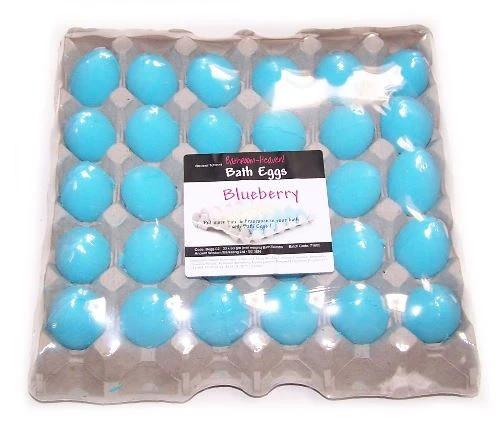 Bath Eggs in a Tray - Blueberry by AW Dropship UK