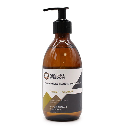 Ginger & Orange Hand & Body Wash 300ml by AW Dropship UK
