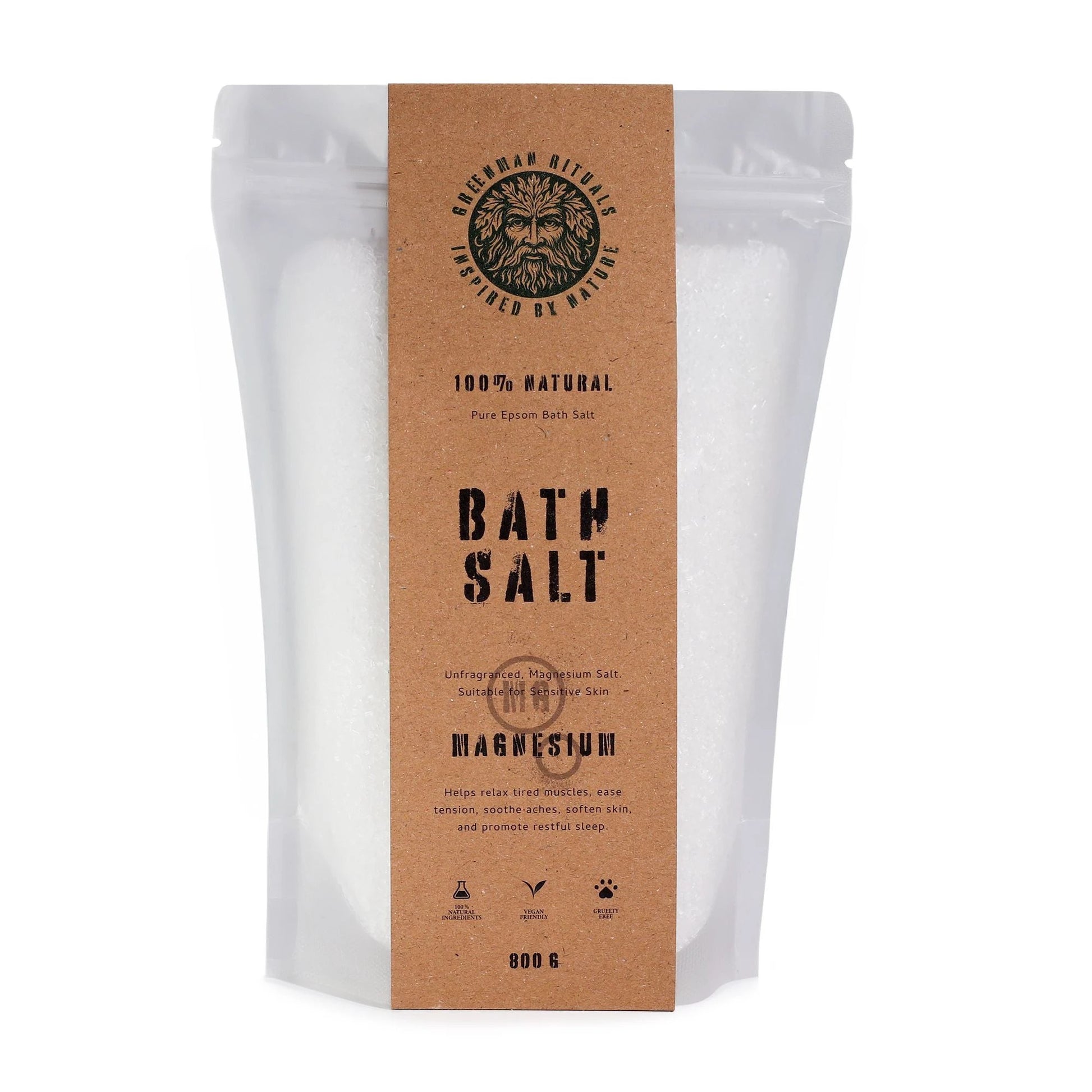 Greenman Rituals Magnesium Epsom Bath Salt – Pure Formula by AW Dropship UK