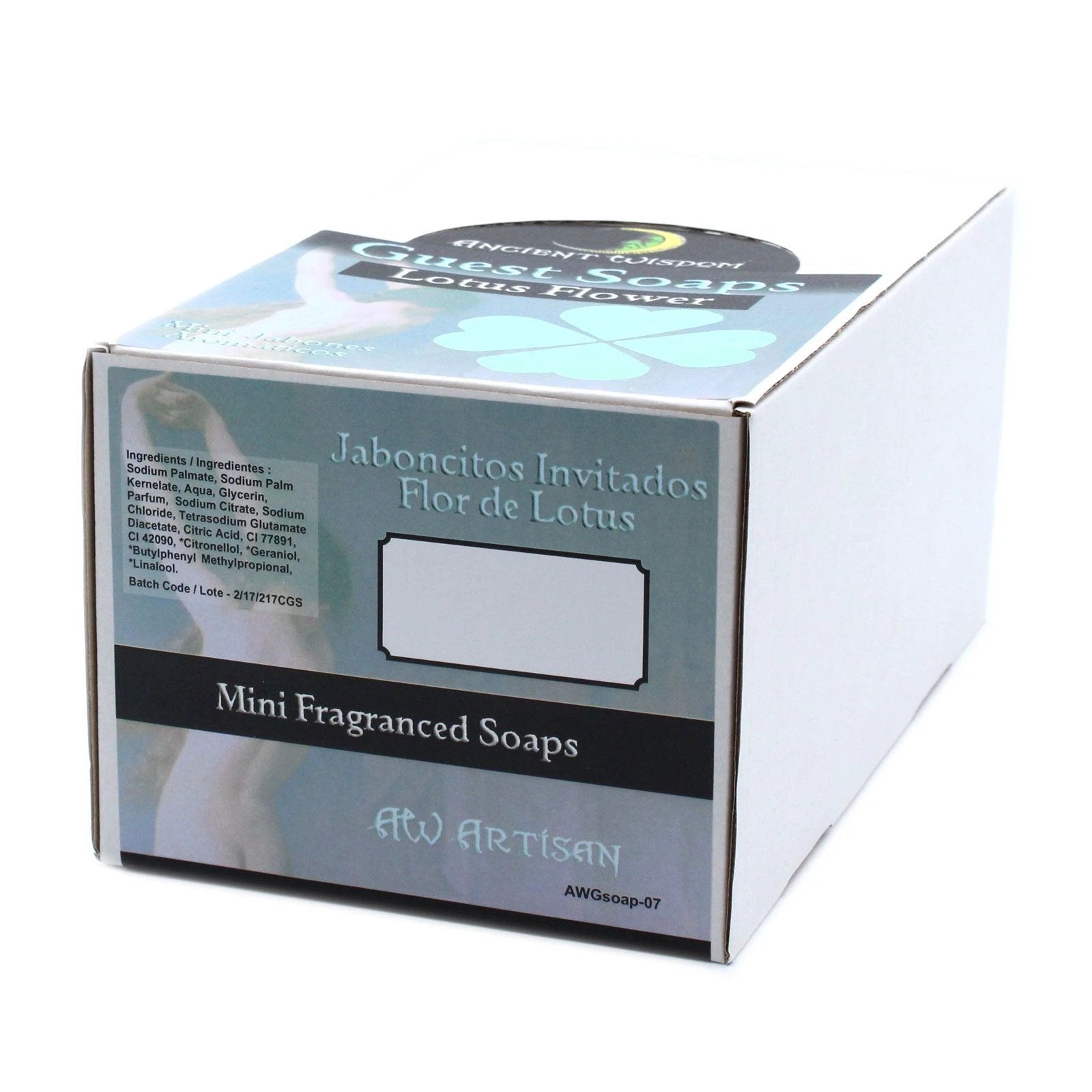 Heart Guest Soap - Lotus Flower by AW Dropship UK