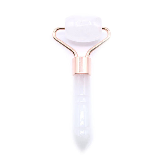 Gemstone Mini Roller - Rock Quartz by AW Dropship UK