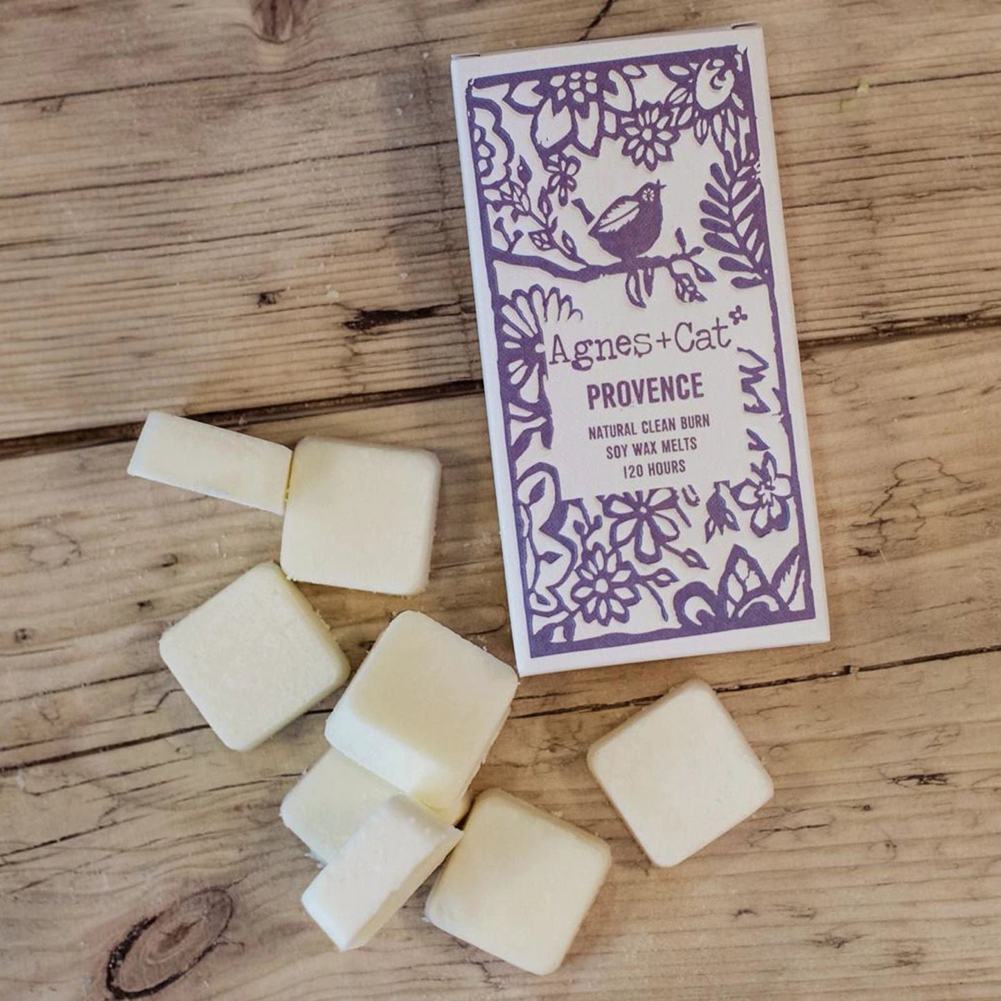 Agnes + Cat Box of 8 Wax Melts - Provence by AW Dropship UK