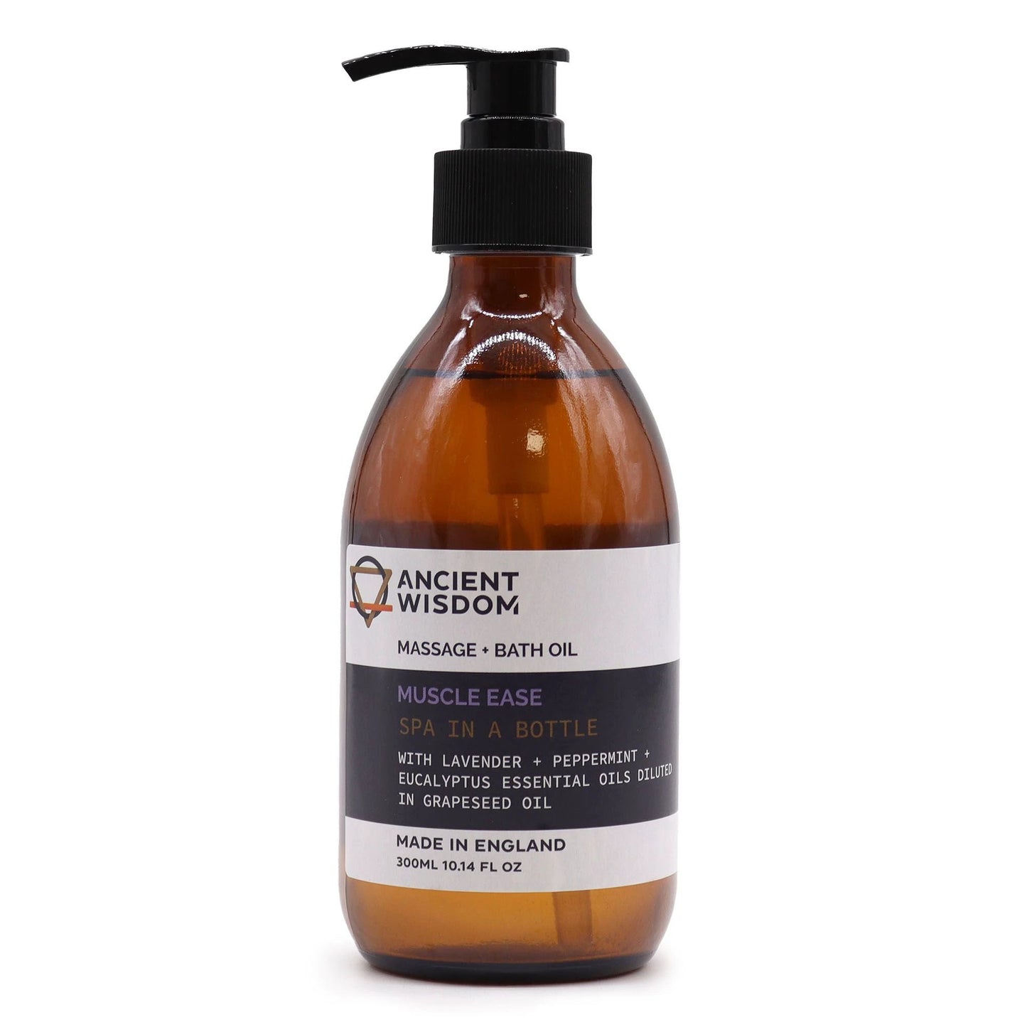 Aromatherapy Massage and Bath Oil - Muscle Ease 300ml by AW Dropship UK