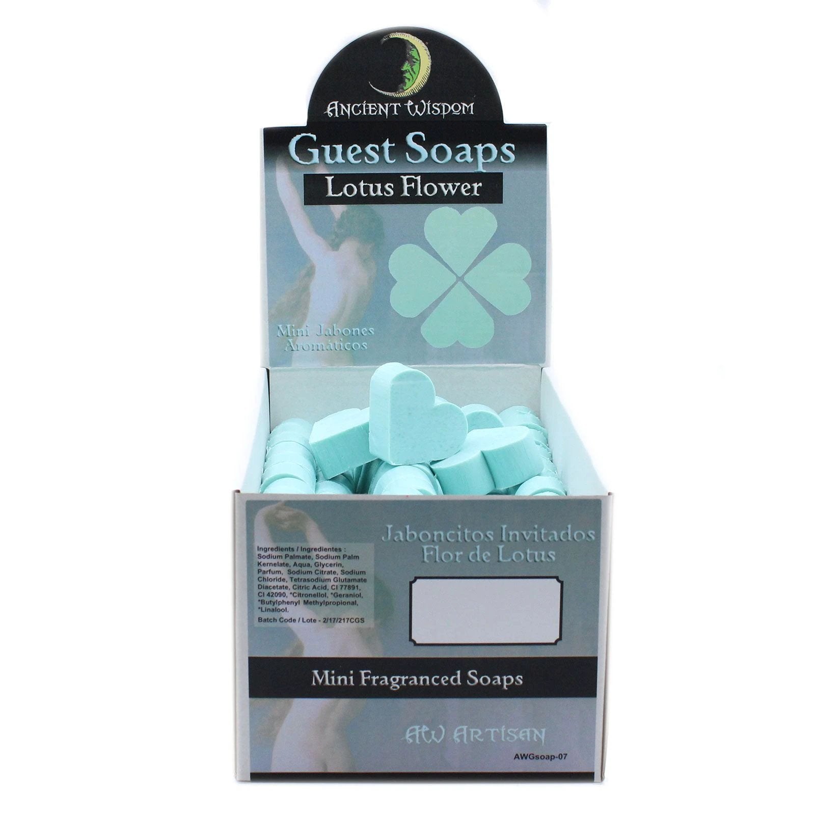 Heart Guest Soap - Lotus Flower by AW Dropship UK