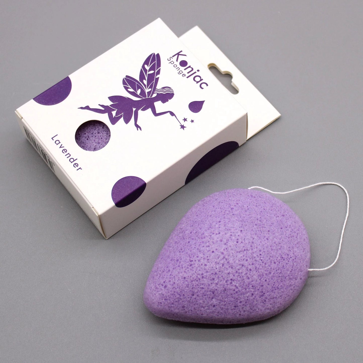 Teardrop Konjac Sponge - Lavender - Calming by AW Dropship UK