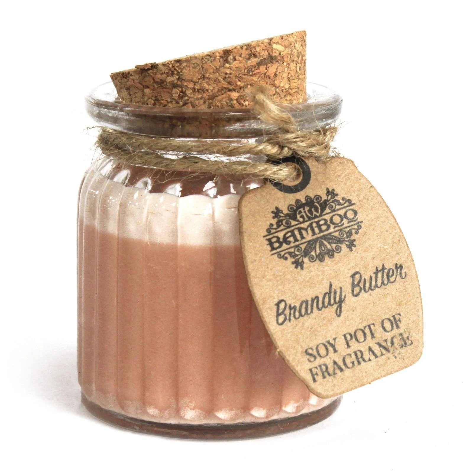 Brandy Butter Soy Pot of Fragrance Candles by AW Dropship UK