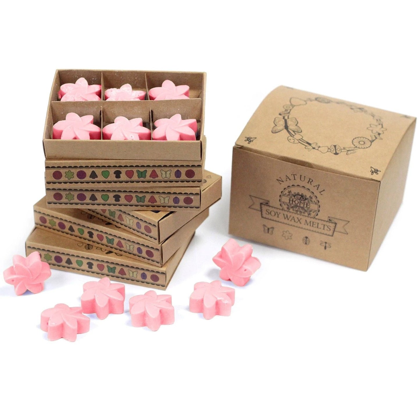 Box of 6 Wax Melts - Classic Rose by AW Dropship UK