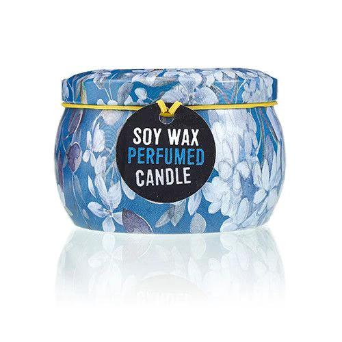 Art Tin Candle - Assorted Design - Romantic Garden - Tea & Rose by AW Dropship UK