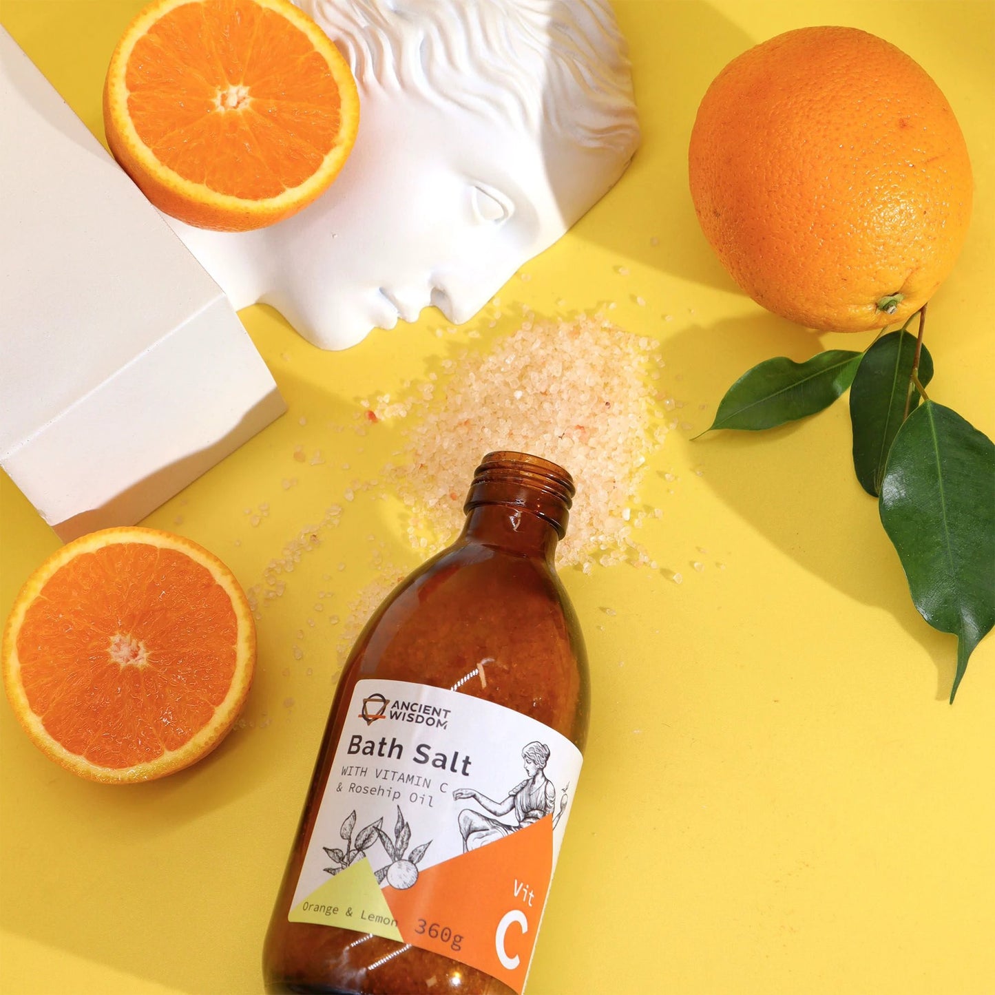 Vitamin C Bath Salt – Feel Like an Ancient Goddess by AW Dropship UK