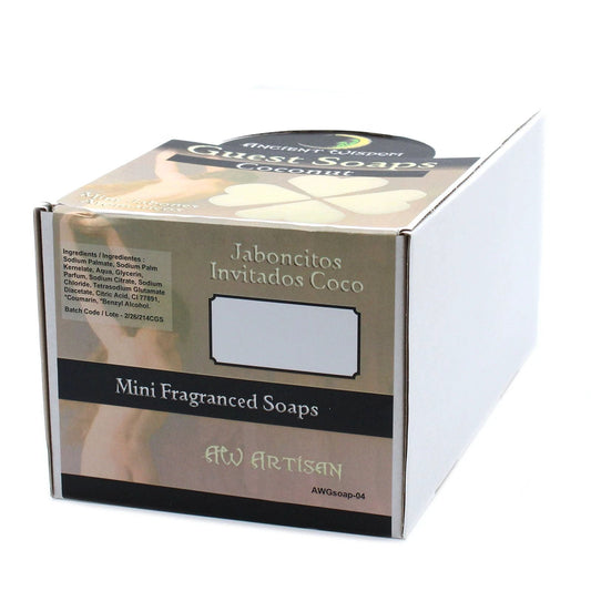 Heart Guest Soap - Coconut by AW Dropship UK