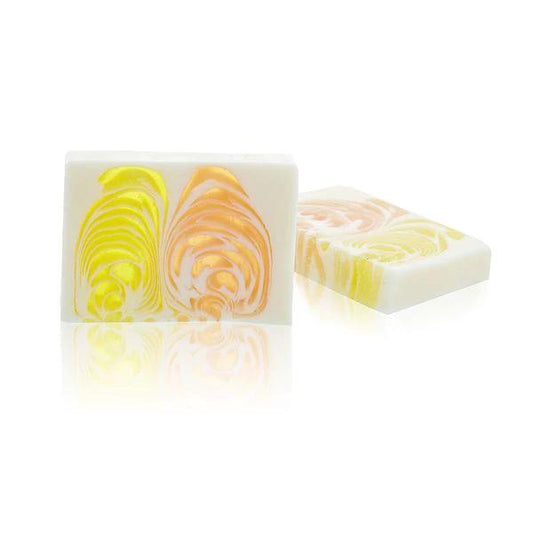 Handcrafted Orange And Ginger Soap Slice 100g For An Uplifting Daily Wash With Gentle Refreshment And Soft Skin by AW Dropship UK