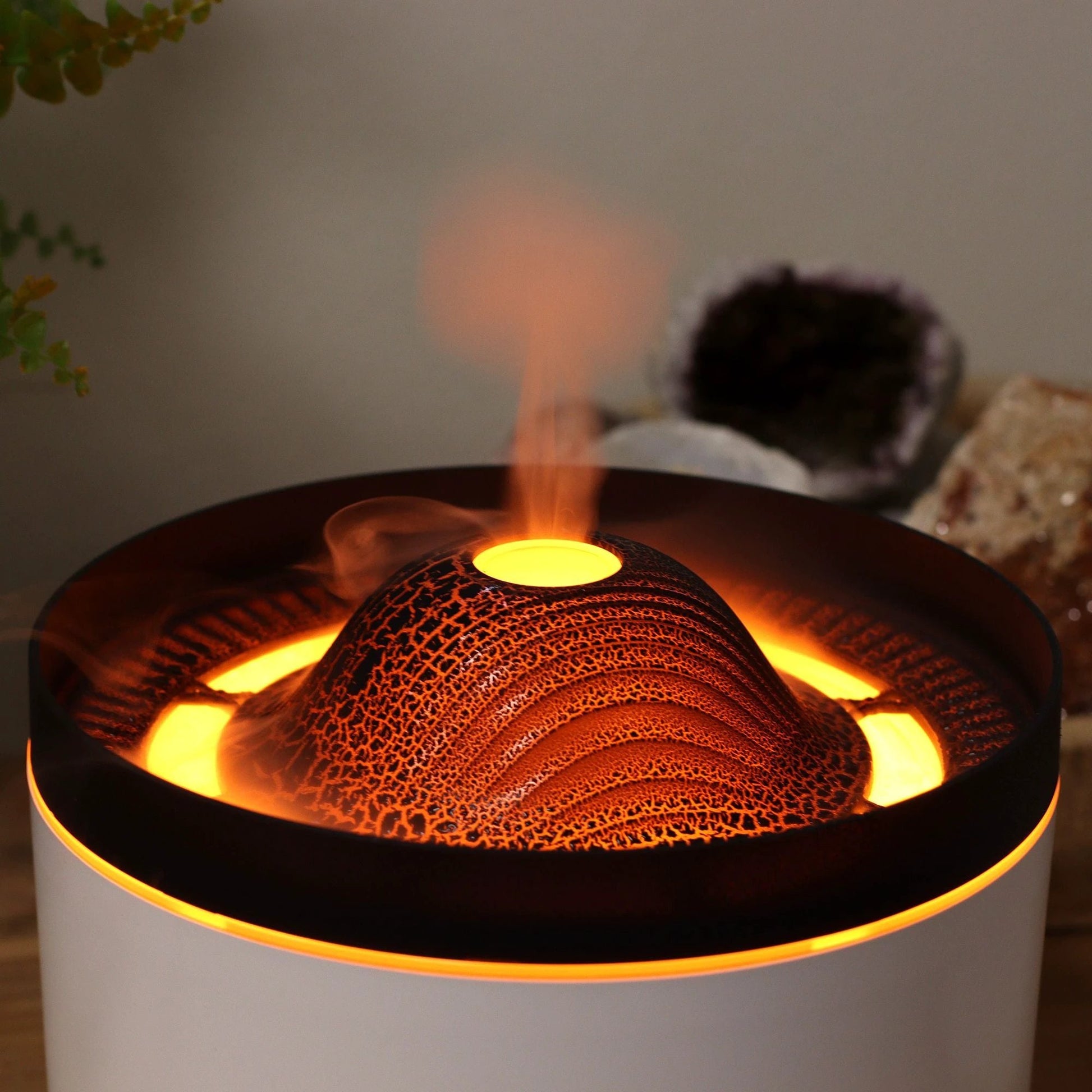 Large Volcano Effect Aroma Diffuser (plug) Two Colours - 560ml by AW Dropship UK