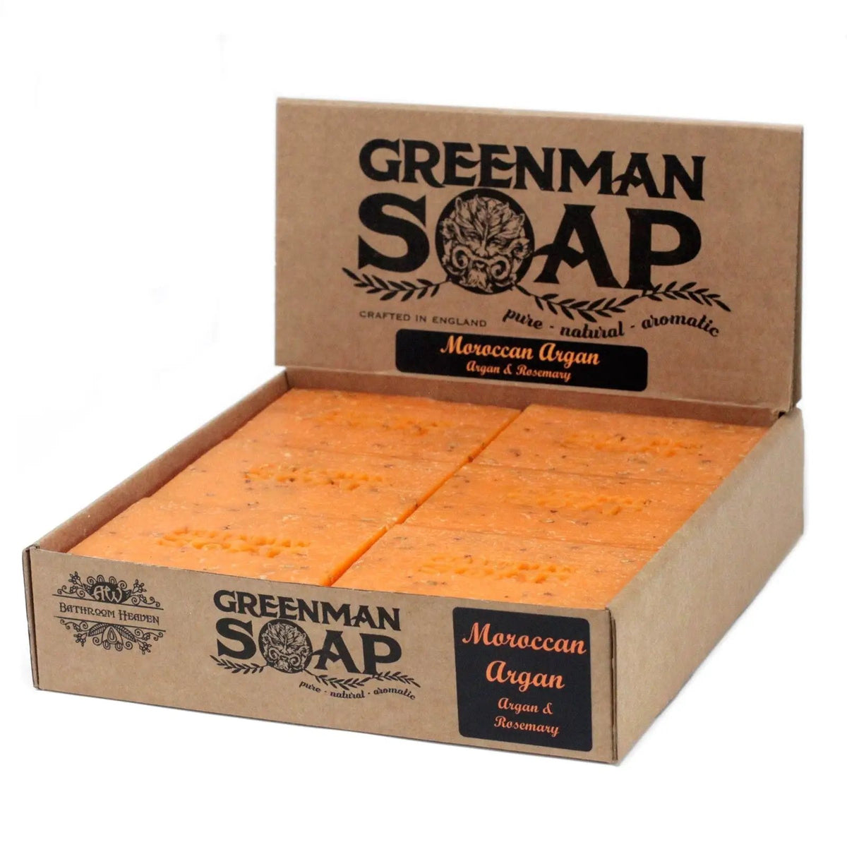 Greenman Soap Slice 100g - Moroccan Argan by AW Dropship UK