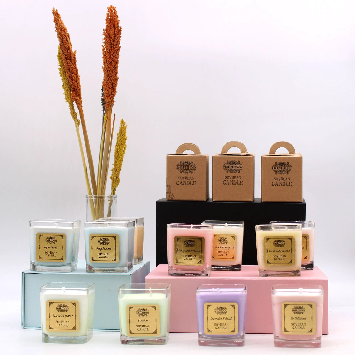 Soybean Jar Candles - Peach Smoothie by AW Dropship UK
