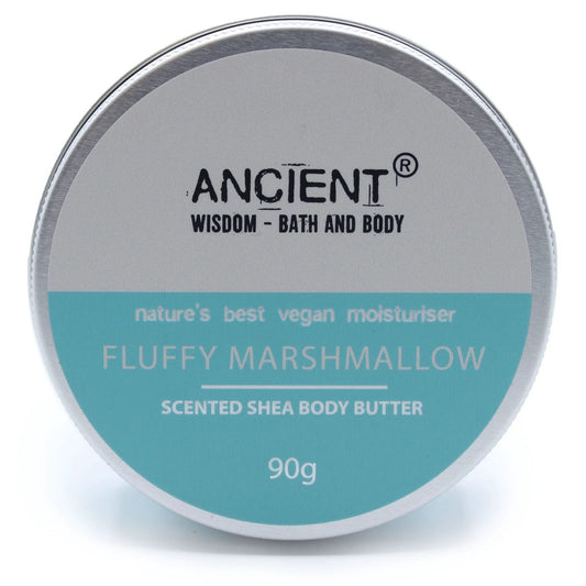 Scented Shea Body Butter 90g - Fluffy Marshmallow by AW Dropship UK