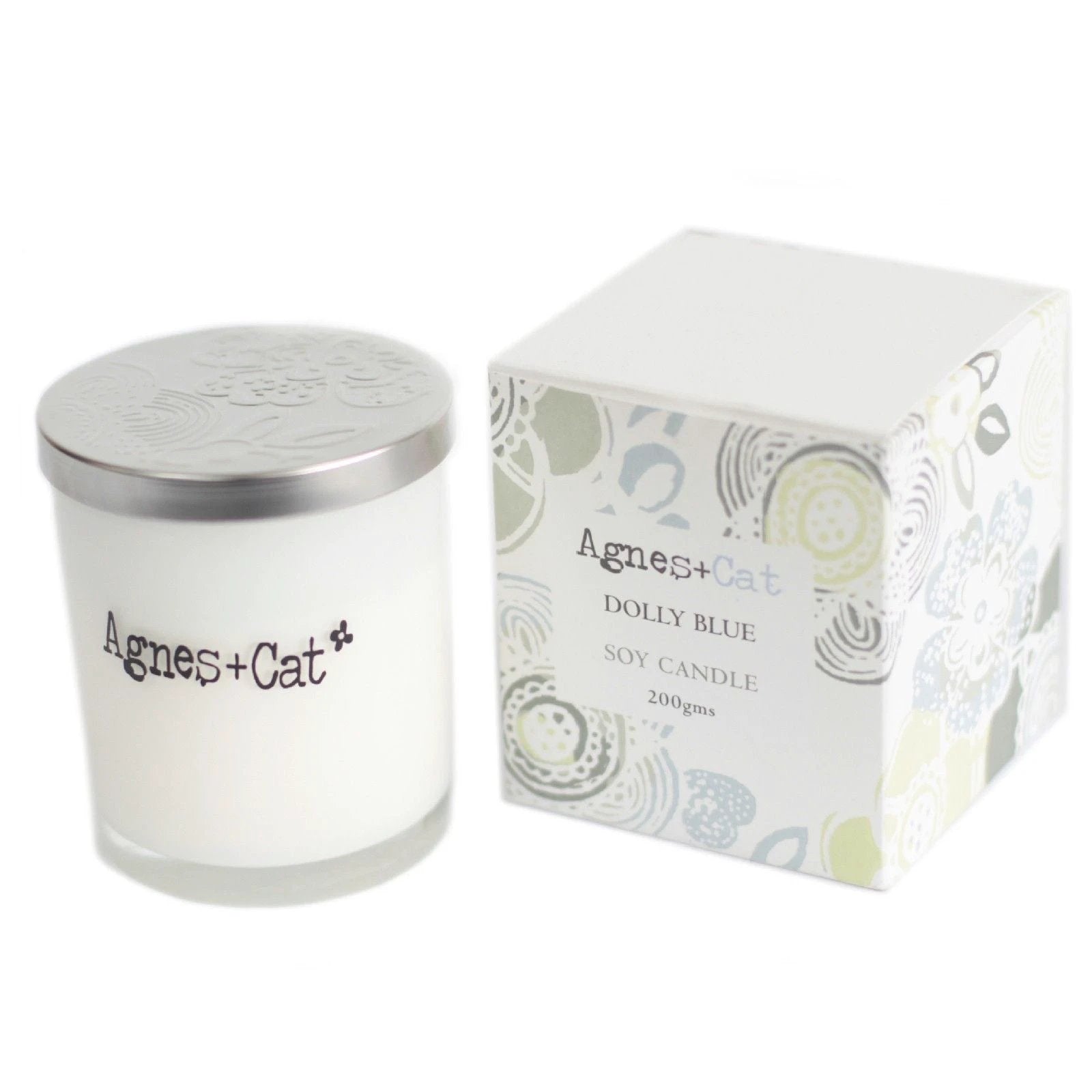 Agnes + Cat Votive Candle - Dolly Blue by AW Dropship UK
