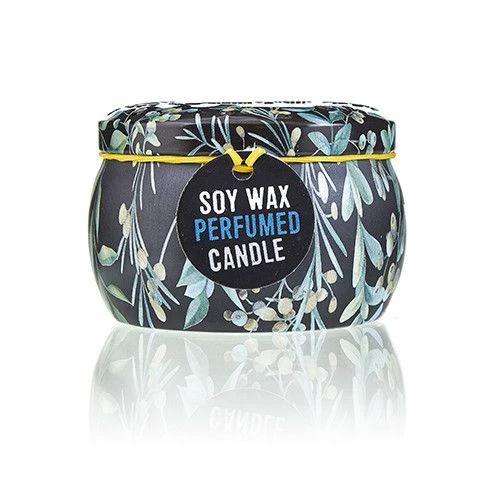 Art Tin Candle - Assorted Design - Romantic Garden - Tea & Rose by AW Dropship UK