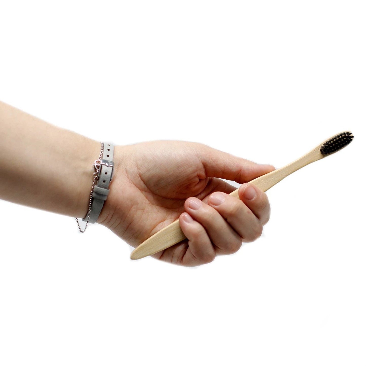 Bamboo Toothbrush - Charcoal Medium Soft by AW Dropship UK