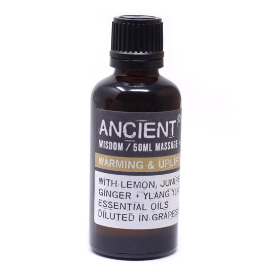 Warm & Uplifting Massage Oil - 50ml by AW Dropship UK