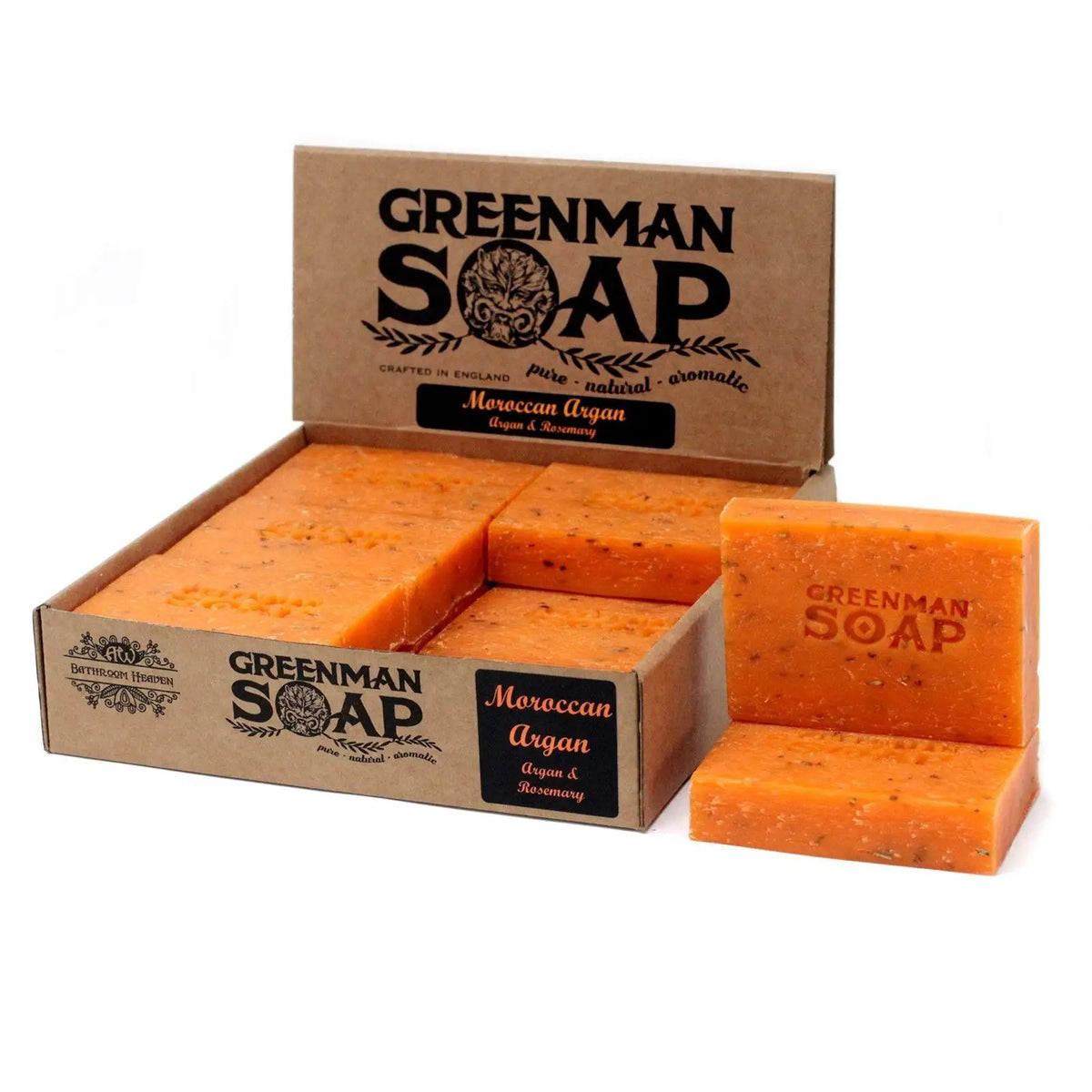 Greenman Soap Slice 100g - Moroccan Argan by AW Dropship UK