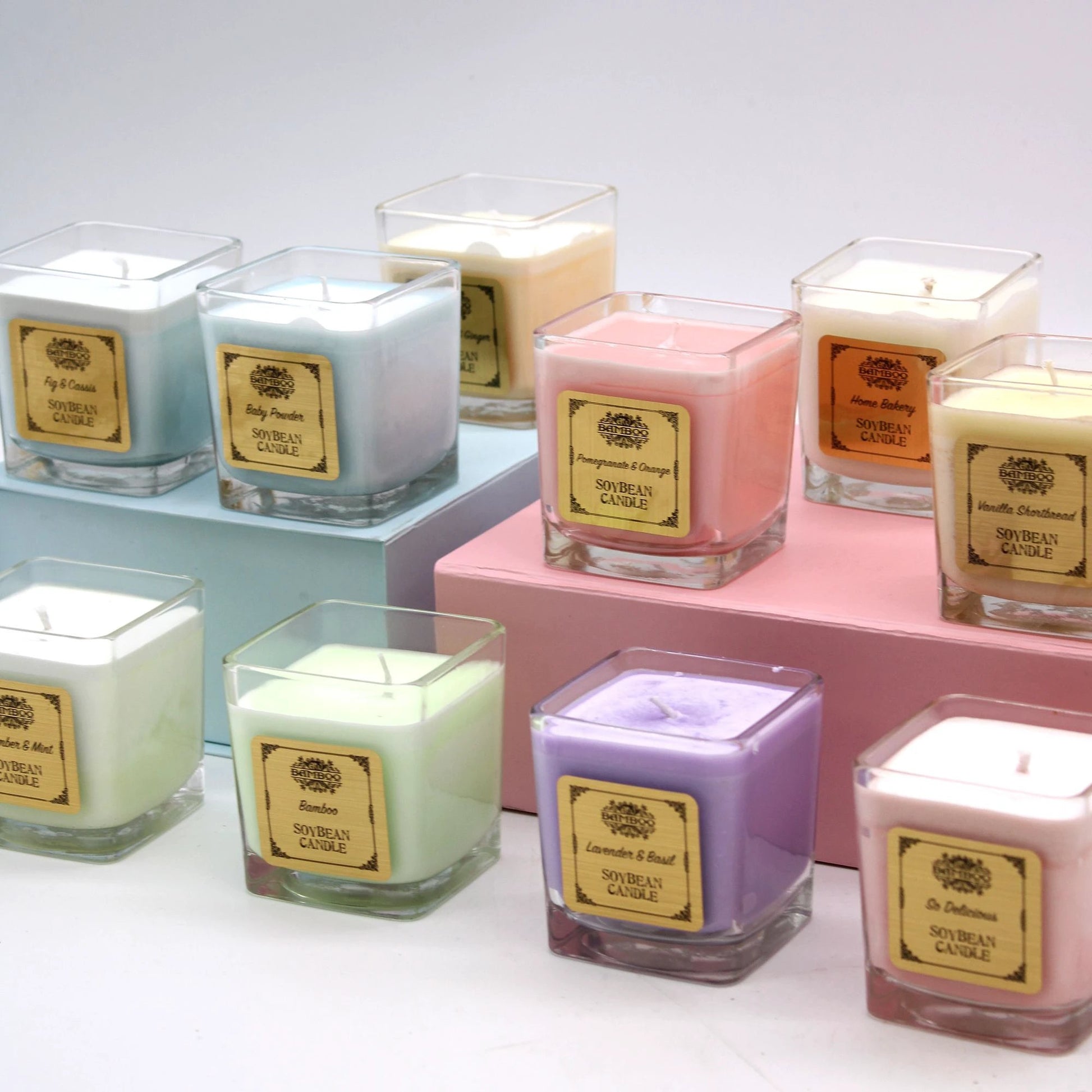Soybean Jar Candles - Peach Smoothie by AW Dropship UK