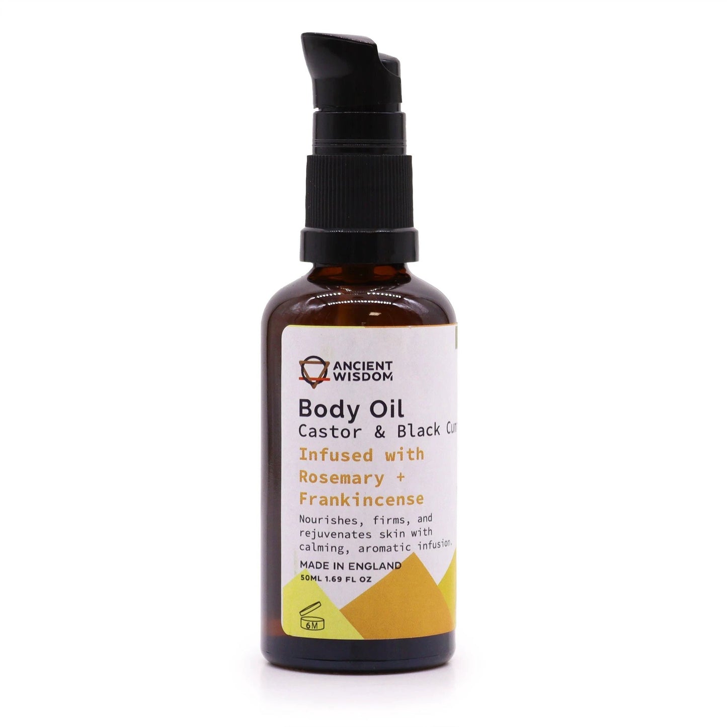 Organic Body Oil 50ml - Rosemary & Frankincense by AW Dropship UK
