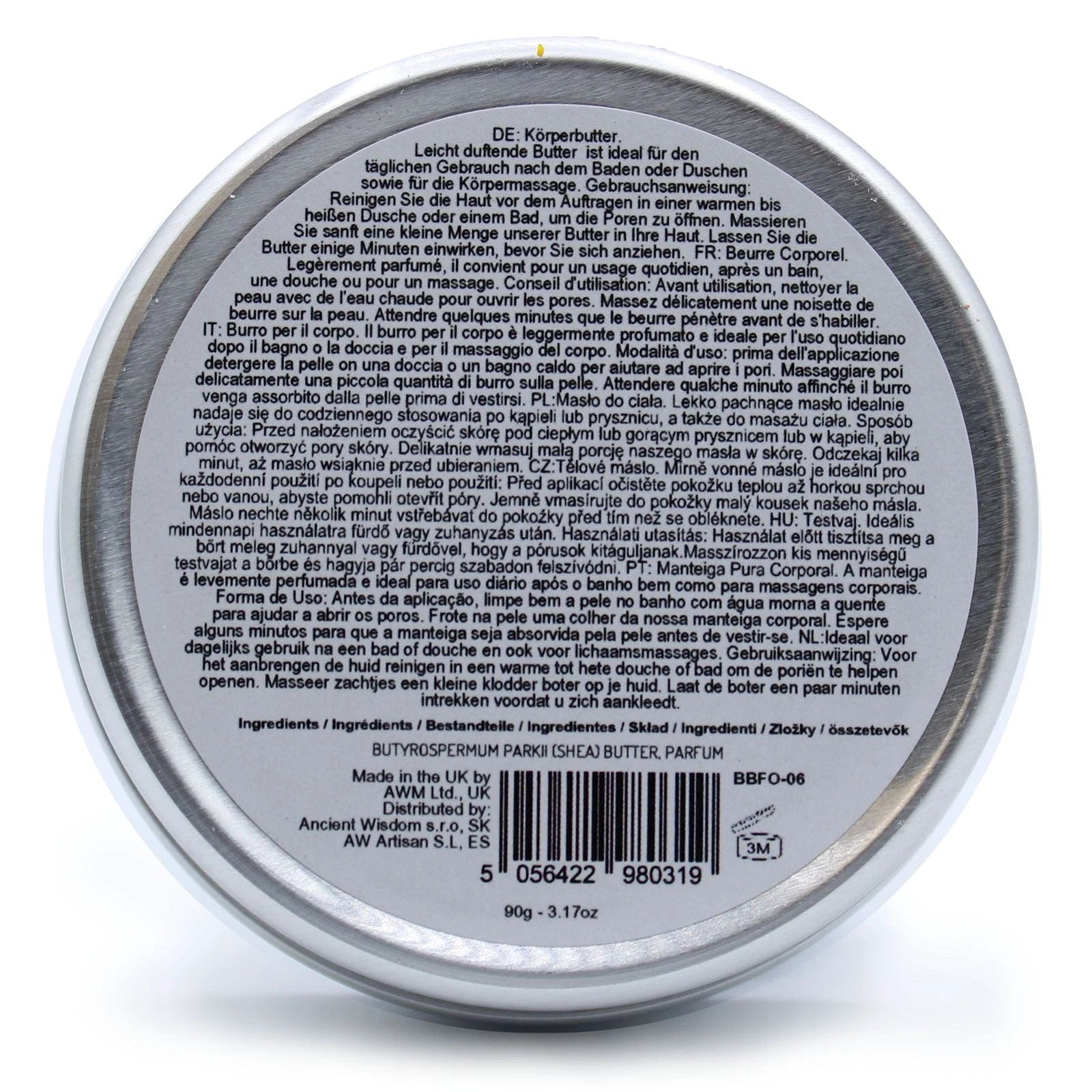 Scented Shea Body Butter 90g - Fluffy Marshmallow by AW Dropship UK