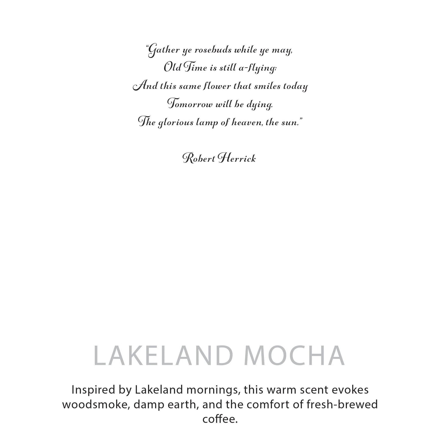 Agnes + Cat Botanical Soy Wax Candle - Lakeland Mocha by AW Dropship UK