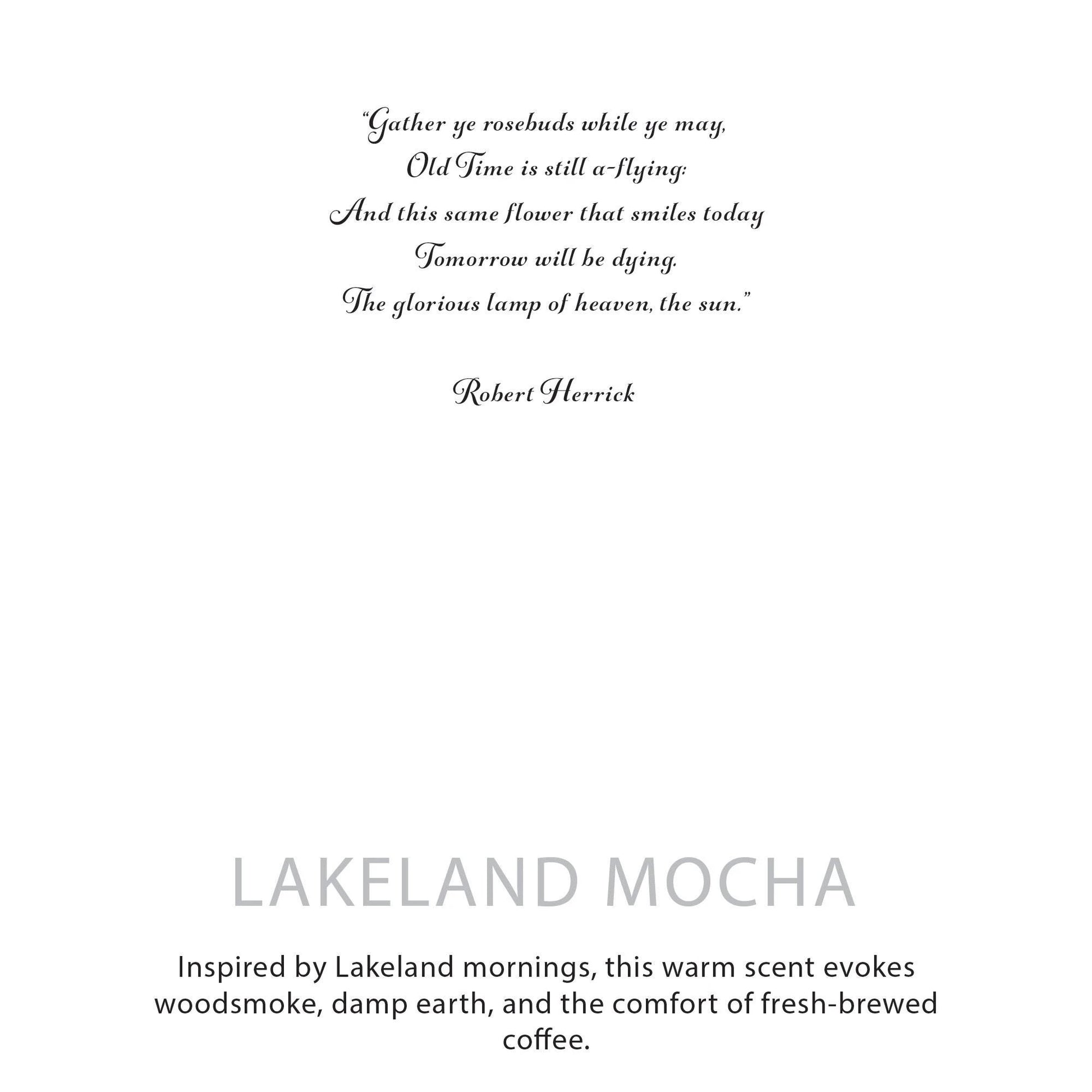 Agnes + Cat Botanical Soy Wax Candle - Lakeland Mocha by AW Dropship UK