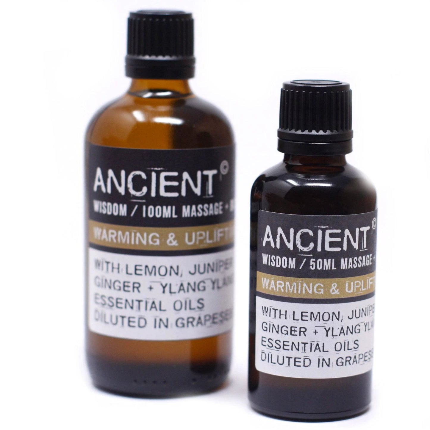 Warm & Uplifting Massage Oil - 50ml by AW Dropship UK