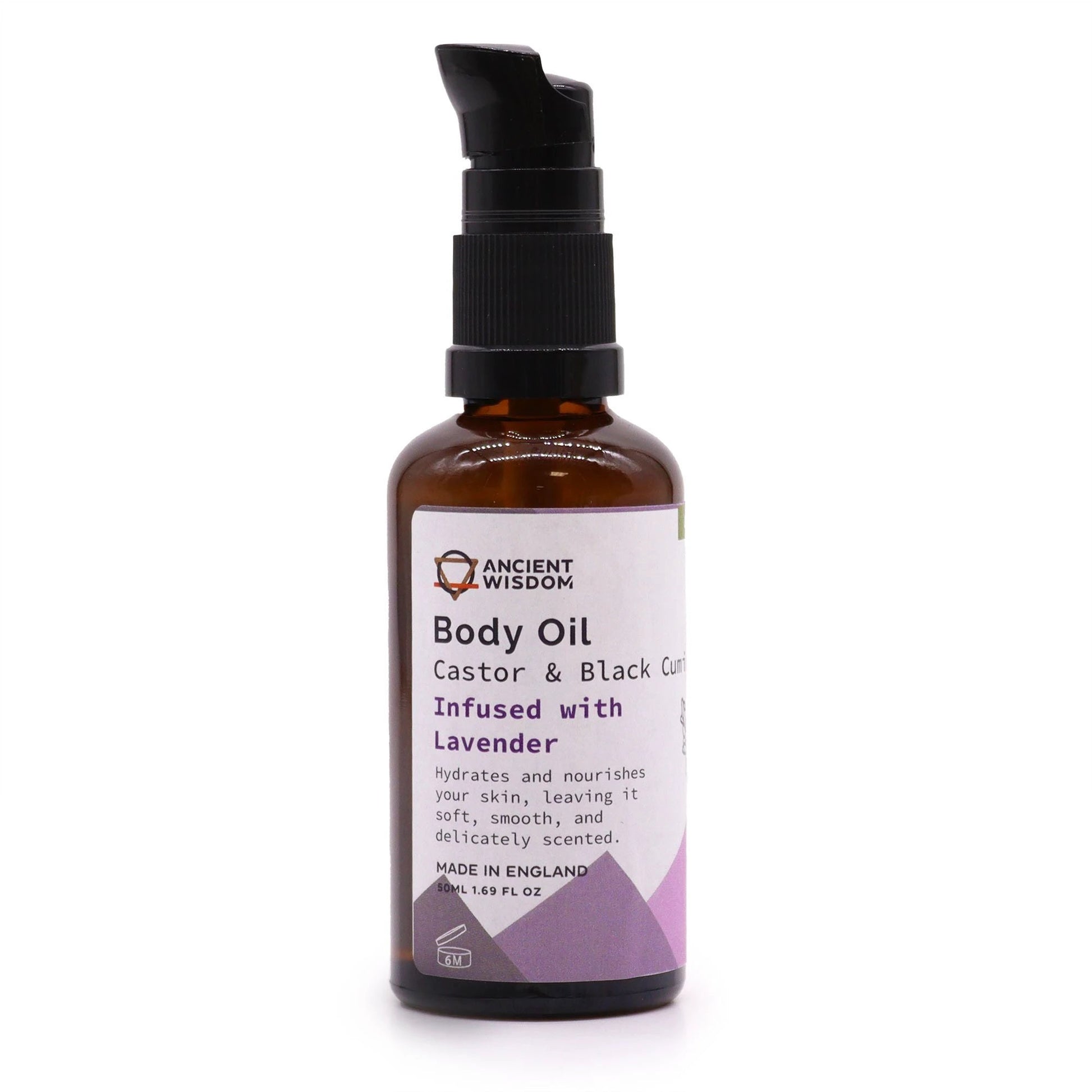 Organic Body Oil 50ml - Lavender by AW Dropship UK