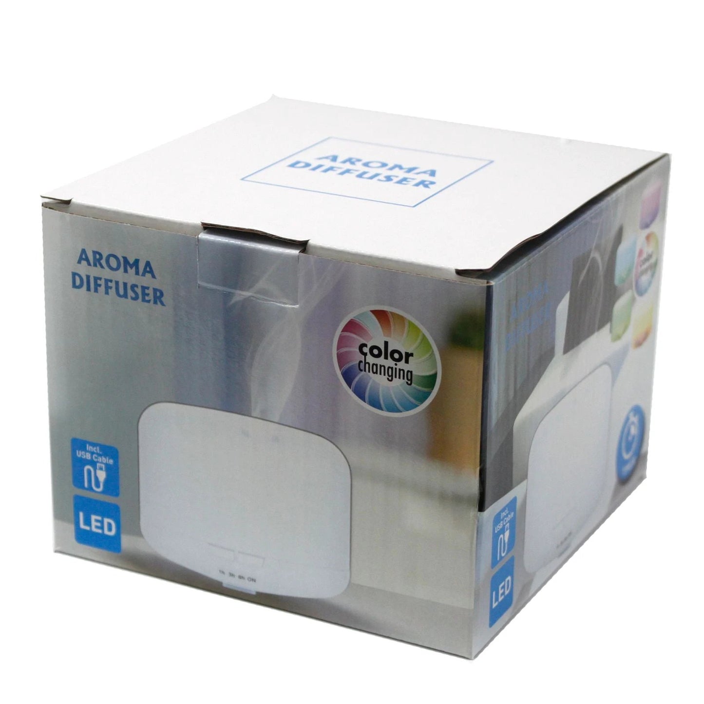 Aarhus Atomiser - Classic Pod - USB - Colour Change - Timer by AW Dropship UK