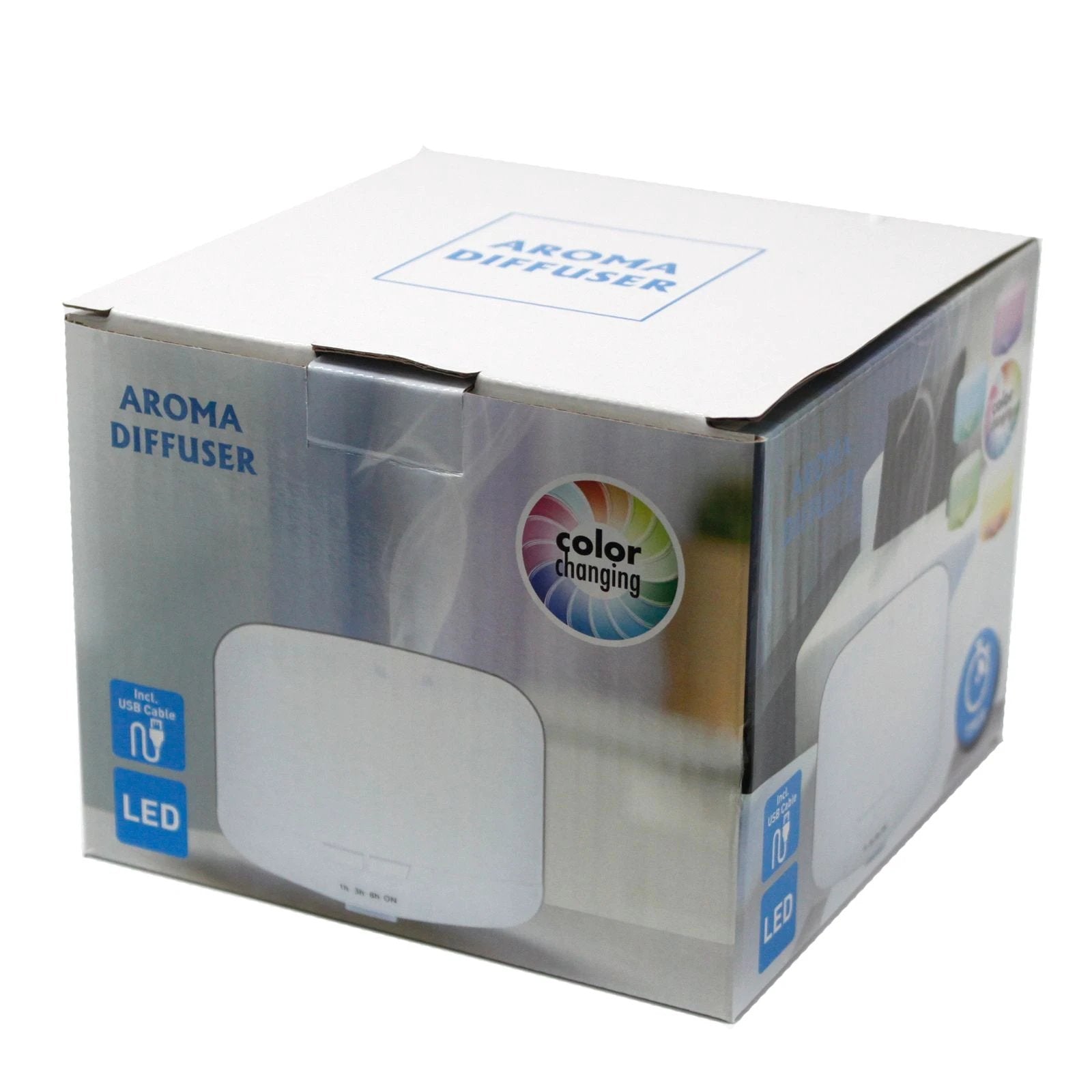 Aarhus Atomiser - Classic Pod - USB - Colour Change - Timer by AW Dropship UK