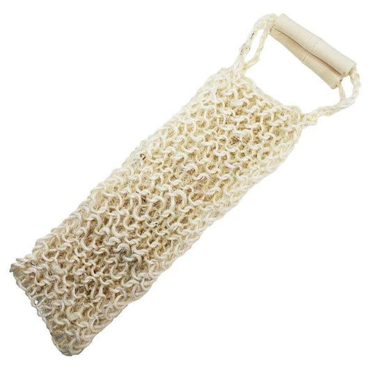 Fat Springy-Stringy Back Scrub - Natural by AW Dropship UK