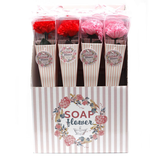 Soap Flower - Medium Carnation by AW Dropship UK