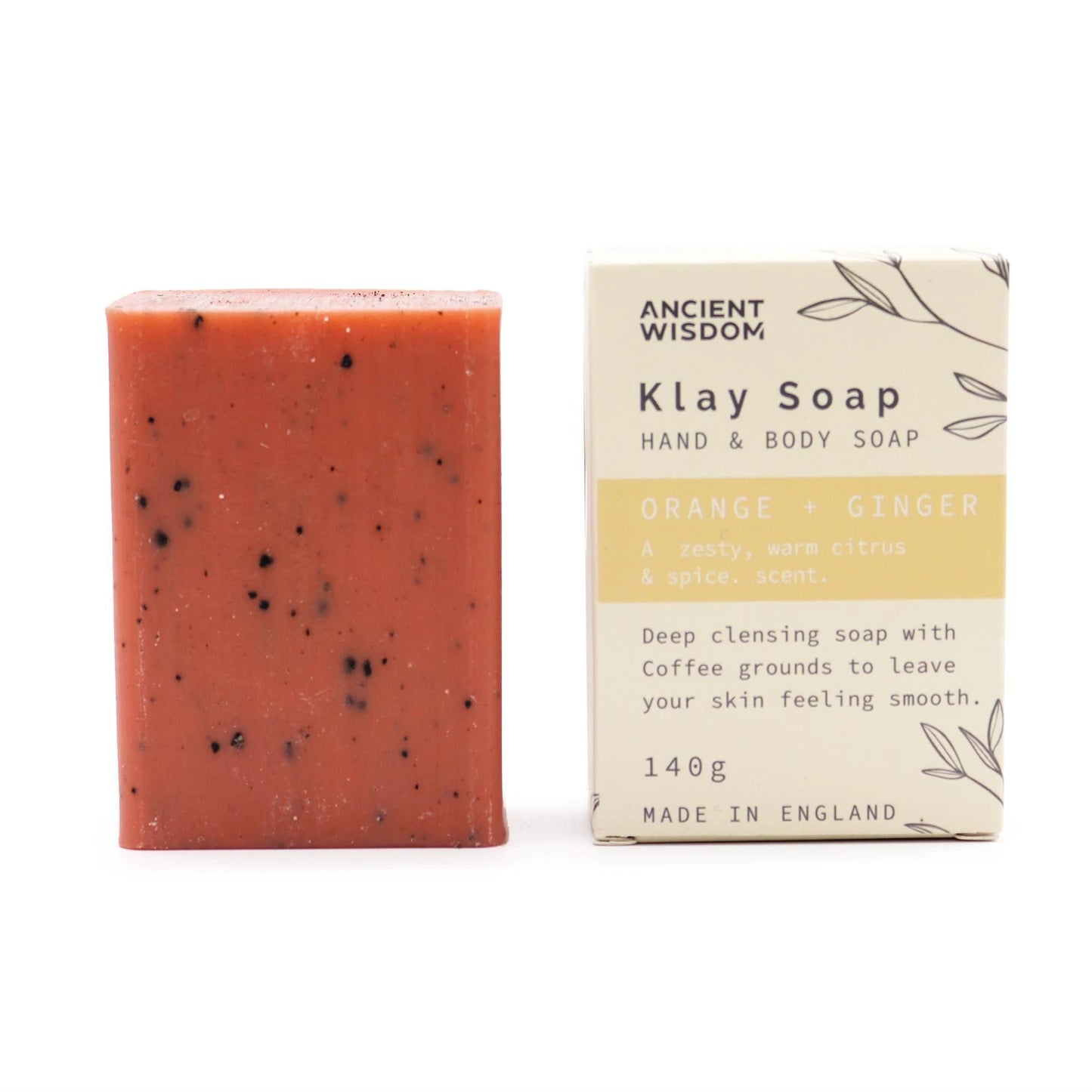 Klay Soap - Orange and Ginger by AW Dropship UK