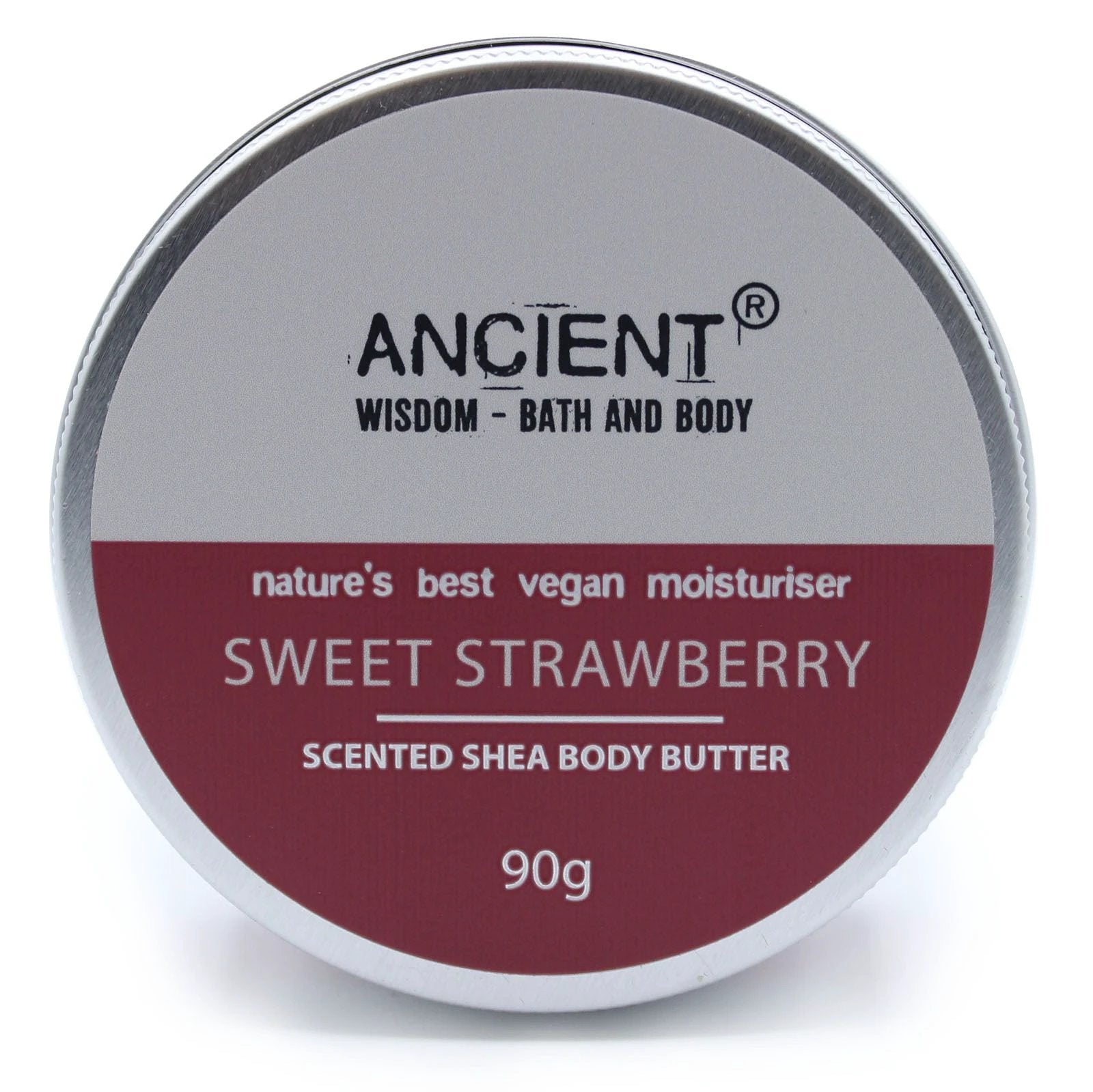Scented Shea Body Butter 90g - Sweet Strawberry by AW Dropship UK