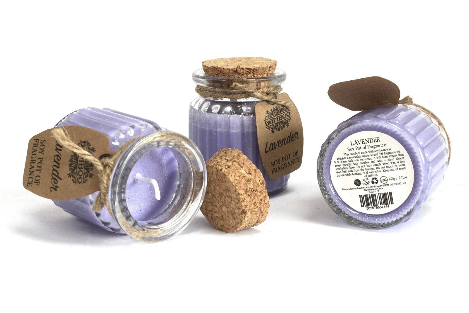 Vanilla Soy Pot of Fragrance Candles by AW Dropship UK