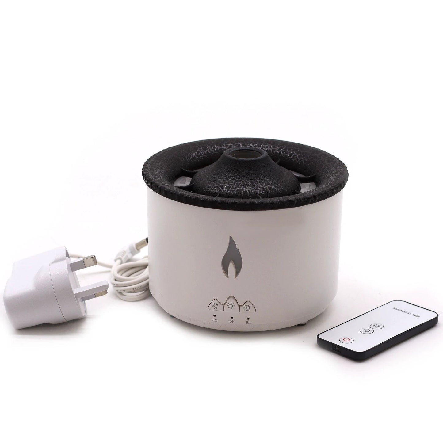 Medium Volcano Effect Aroma Diffuser (plug) Two Colours -360ml by AW Dropship UK