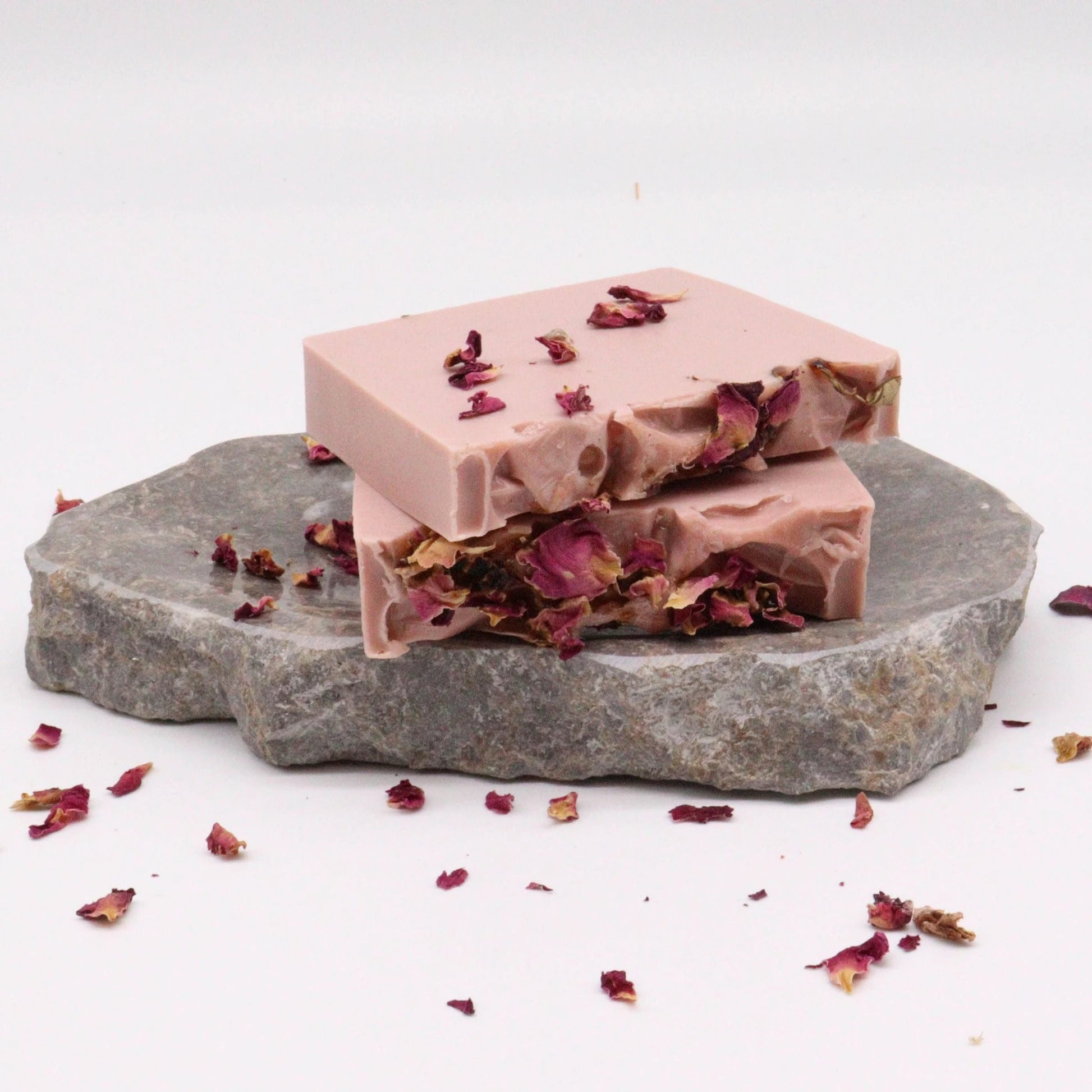 Enchanted Rose Soap Bar 100g Handcrafted With Rose And Vanilla Fragrance For Luxurious Skin by AW Dropship UK