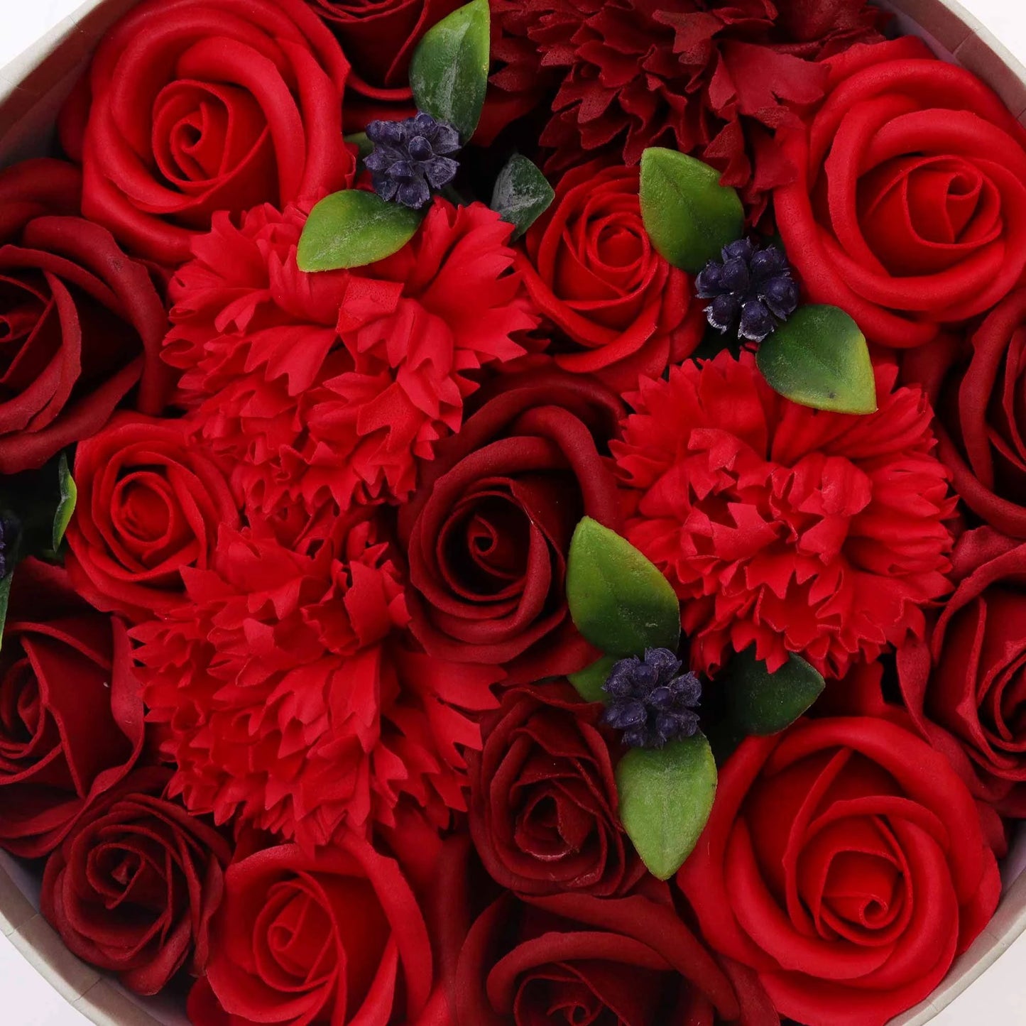 Round Box - Classic Red Roses by AW Dropship UK