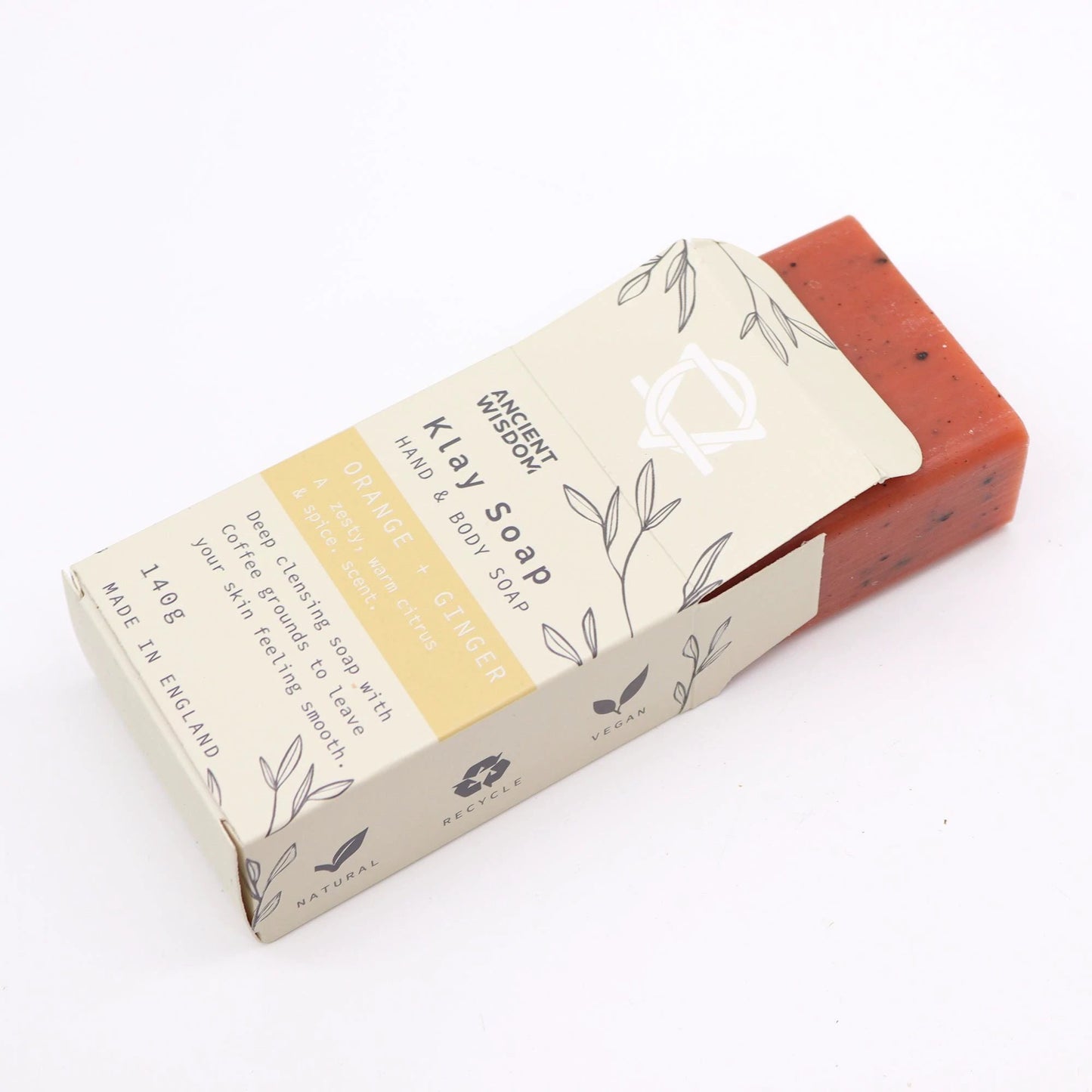 Klay Soap - Orange and Ginger by AW Dropship UK