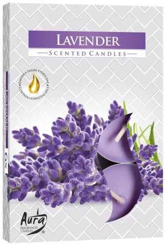 Lavender Scented Tealight Candles Set of 6 – Relaxing Aroma