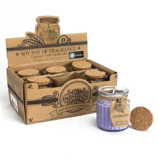 Lavender Soy Pot of Fragrance Candles by AW Dropship UK
