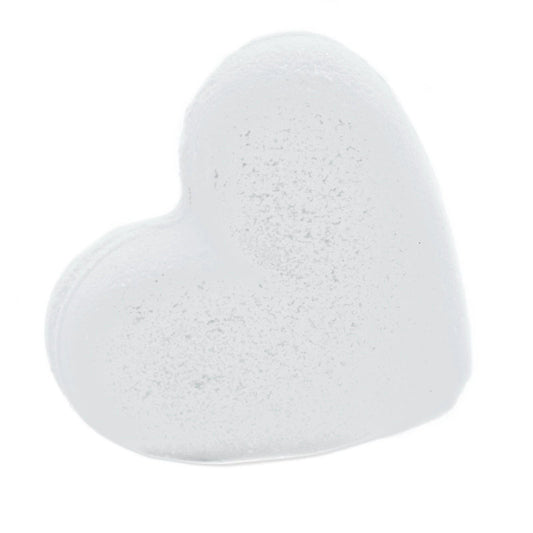 Love Heart Bath Bomb Coconut 70g Heart Shaped Soothing Spa Like Fizz For Tropical Bath Experience by AW Dropship UK